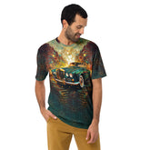 Futuristic Flywheel Crew Neck T-shirt